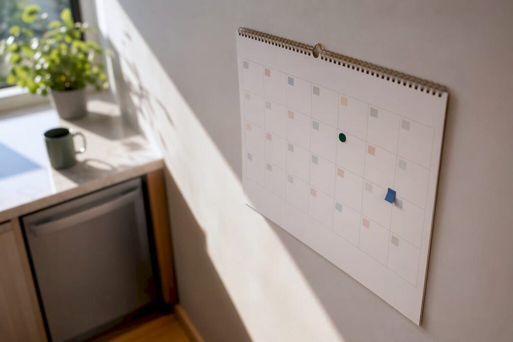 Calendar marking a health coverage deadline