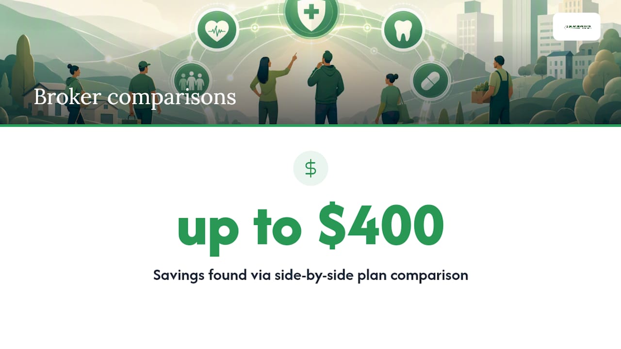 When a Broker Actually Saves Part-Time Workers Money — overview diagram
