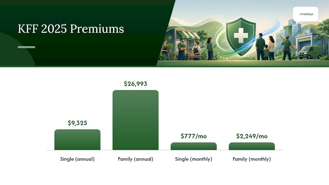Single and family health premium benchmarks