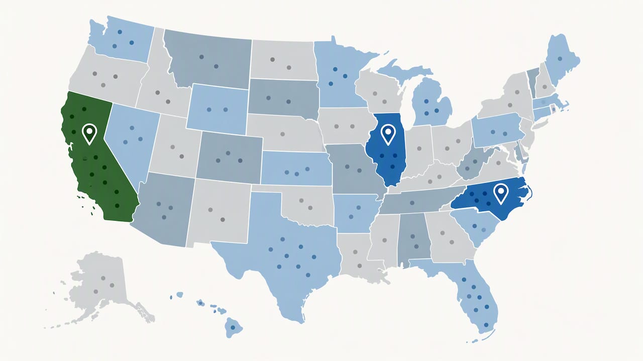 Home and assignment states with differing coverage