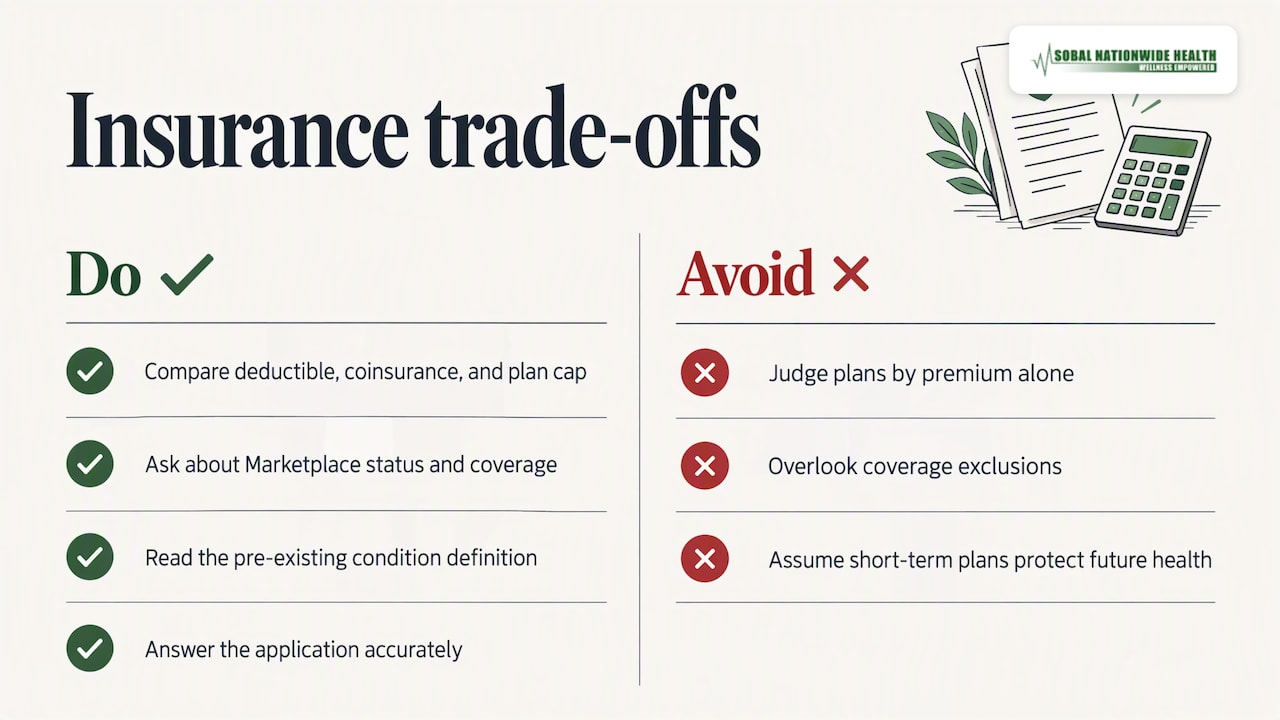 The honest trade-offs — overview diagram